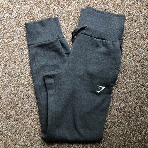 Never worn! Gymshark high waisted joggers